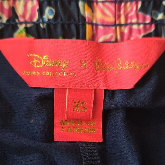 Disney Women's Navy and Multicolor Athletic Shorts - Picture 2 of 10